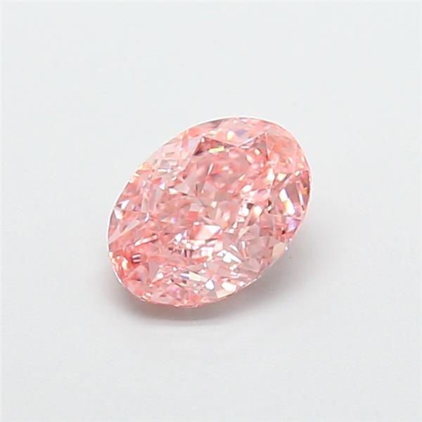 1.05 Ct. Fancy Vivid Pink Oval Lab Grown Diamond