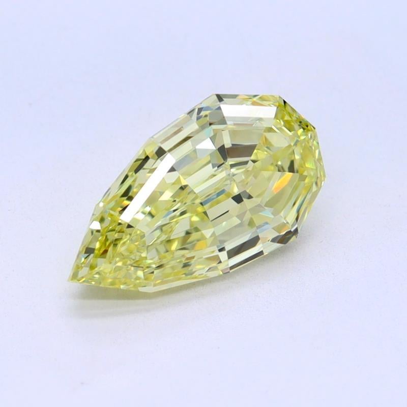 1.19 Ct. Fancy Yellow Pear Diamond