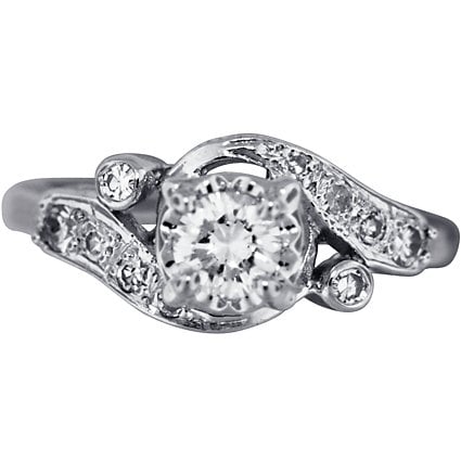 Retro Diamond Vintage Ring