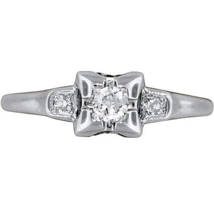 Retro Diamond Vintage Ring