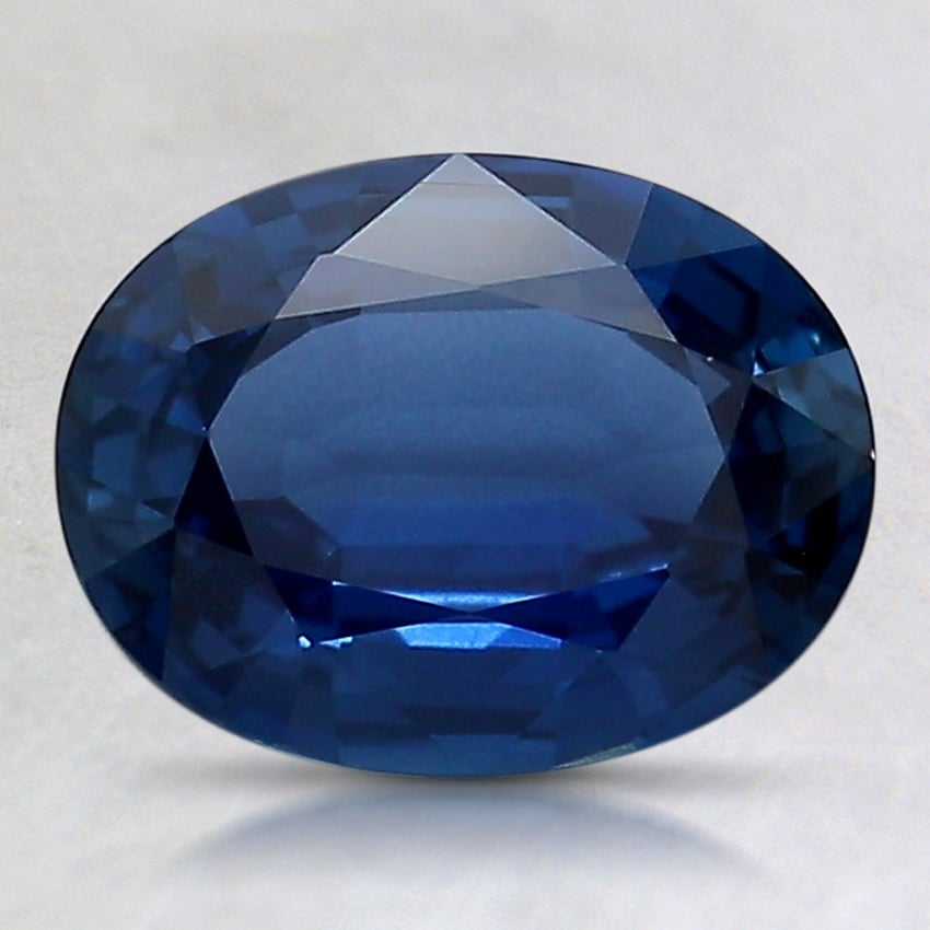 8.9x6.9mm Blue Oval Sapphire