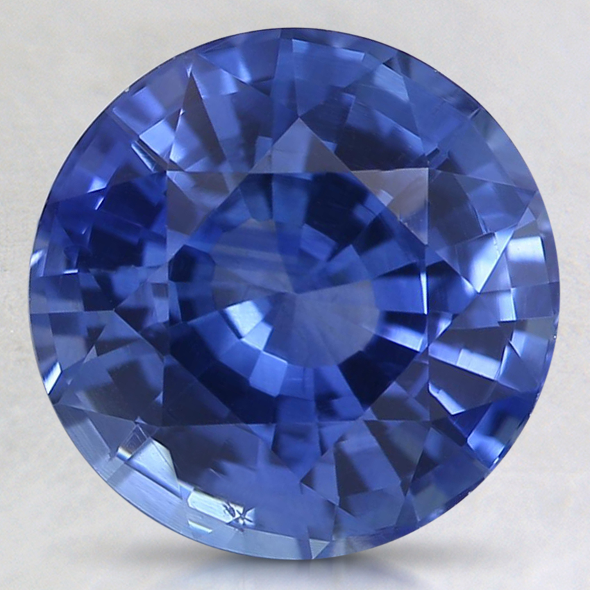 9.1mm Blue Round Sapphire