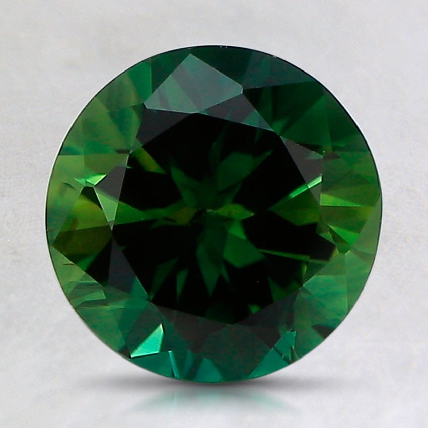 8.4x8.3mm Unheated Parti-Color Round Australian Sapphire