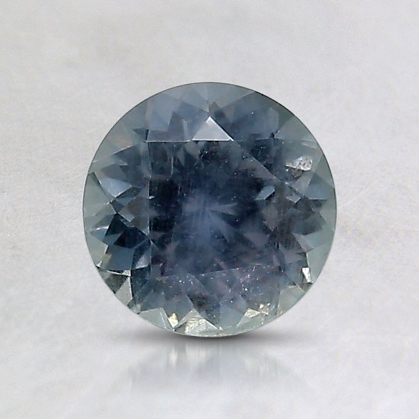6.2mm Unheated Purple Round Montana Sapphire