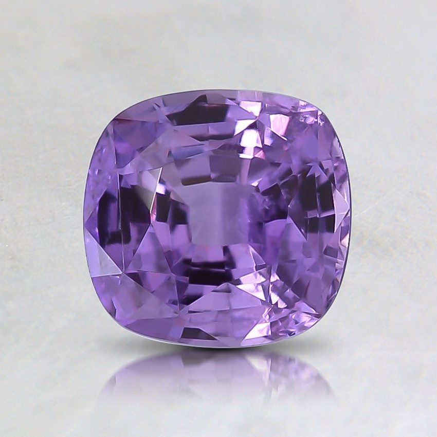 6.3x6.1mm Purple Cushion Sapphire