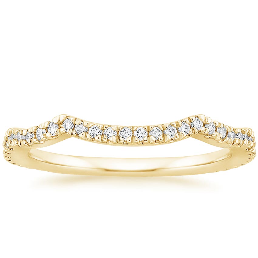 Rose gold diamond engagement ring with surprise diamond details