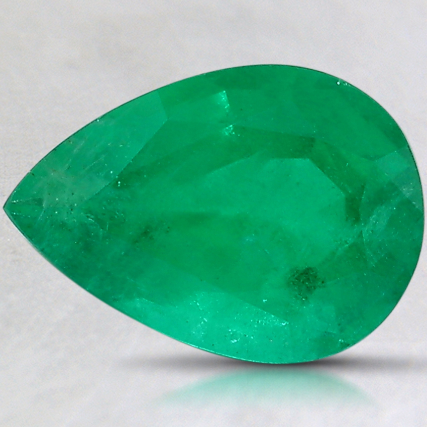 10x7.1mm Premium Pear Emerald