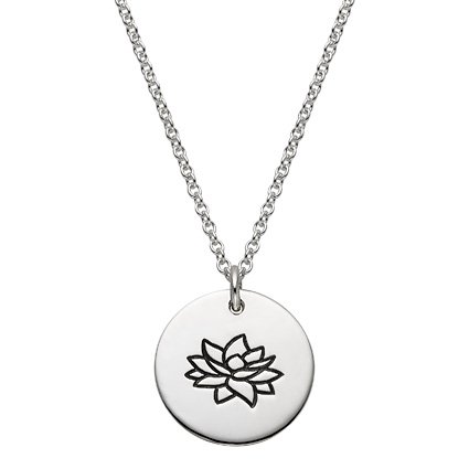Charm Pendant in Silver