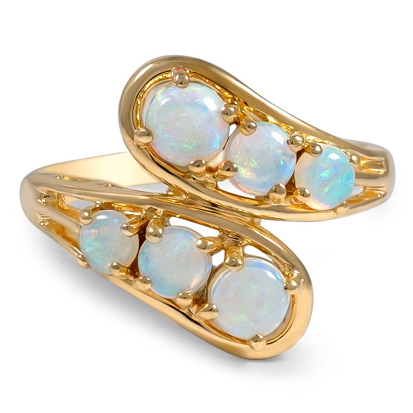Retro Opal Vintage Ring