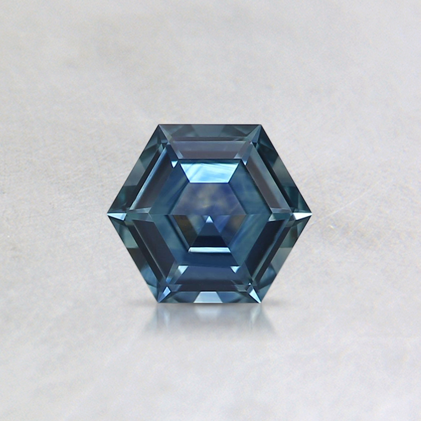 5.2mm Blue Hexagon Montana Sapphire