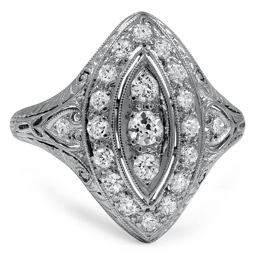 Art Deco Diamond Vintage Ring