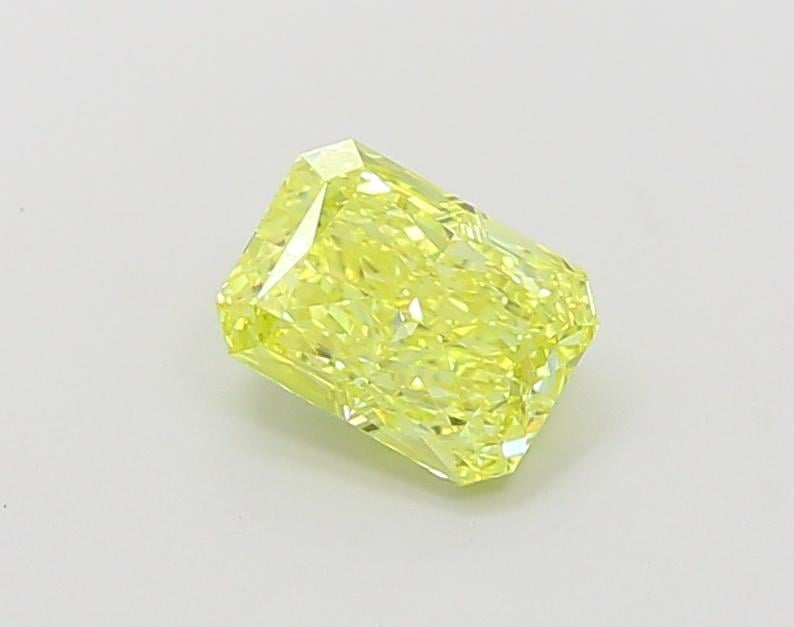 1.01 Ct. Fancy Vivid Yellow Radiant Lab Grown Diamond