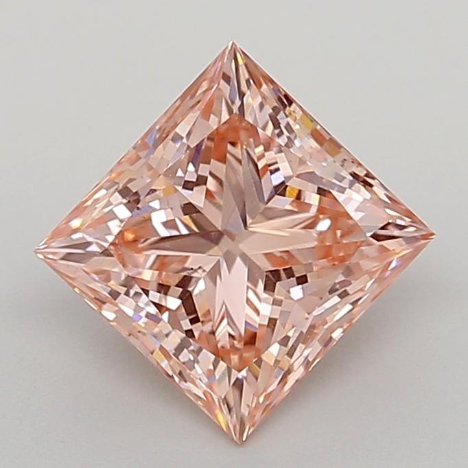 2.04 Ct. Fancy Intense  Pink Princess Lab Grown Diamond