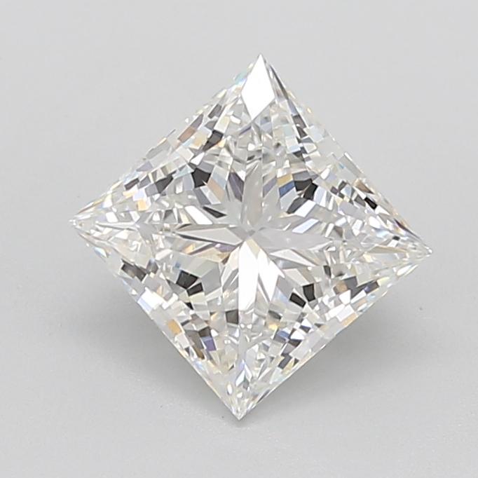 3.02 Ct. Fancy Vivid Blue Princess Lab Grown Diamond