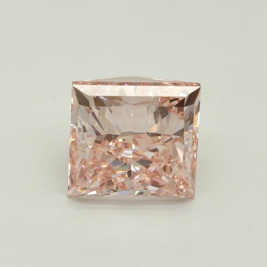 5.01 Ct. Fancy Intense Pink Princess Lab Grown Diamond