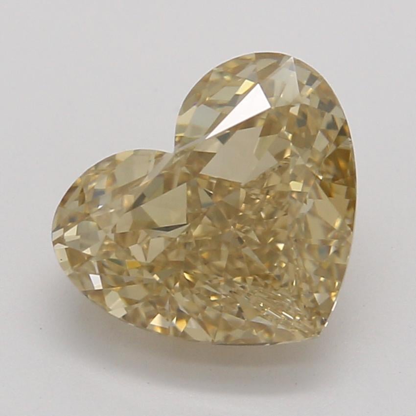 1.33 Ct. Fancy Brown-Yellow Heart Diamond