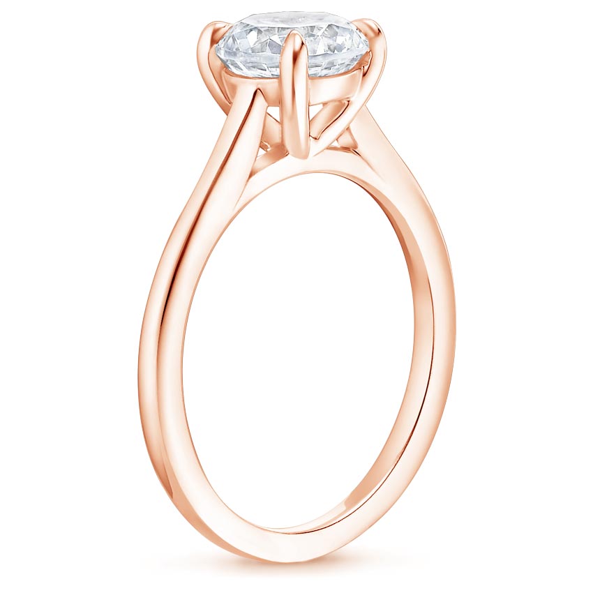 14K Rose Gold Provence Ring, large side view
