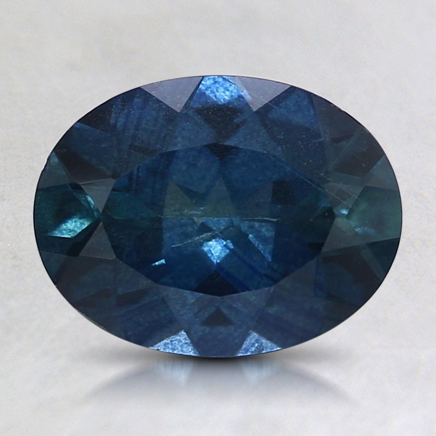 8.6x6.5mm Blue Oval Montana Sapphire