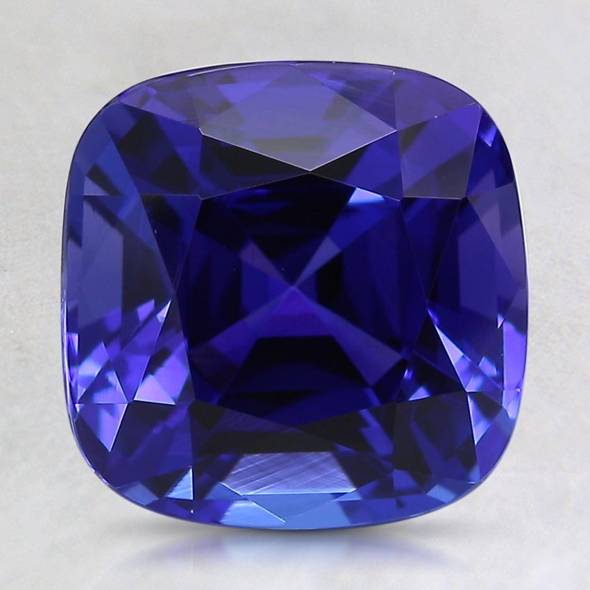 11.8mm Violet Cushion Tanzanite