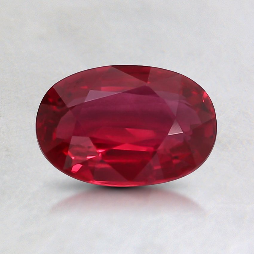 7.2x5mm Unheated Oval Ruby