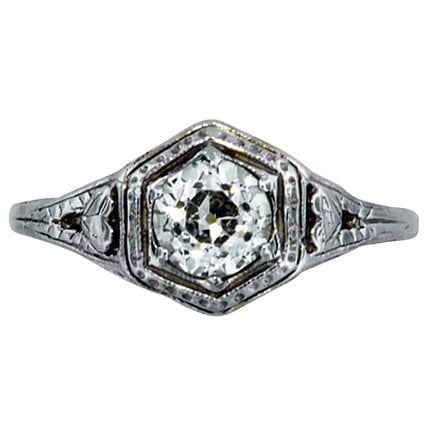 Art Deco Diamond Vintage Ring