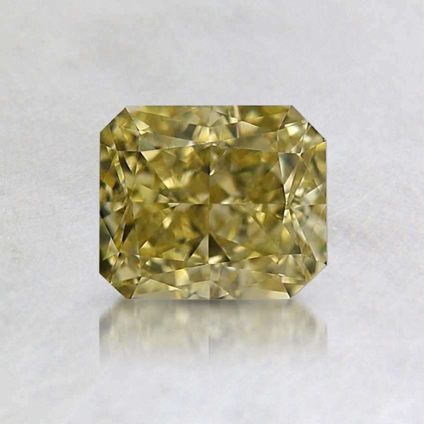 0.81 Ct. Fancy Yellow Radiant Diamond