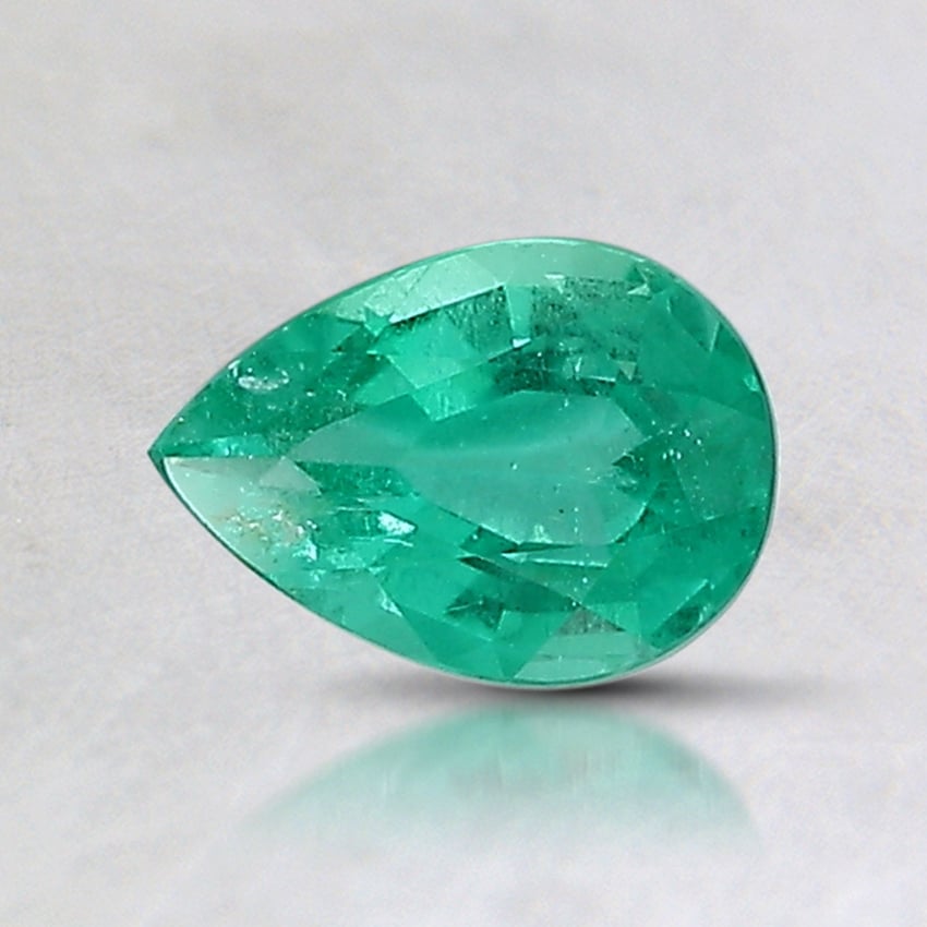 7x4.9mm Pear Emerald