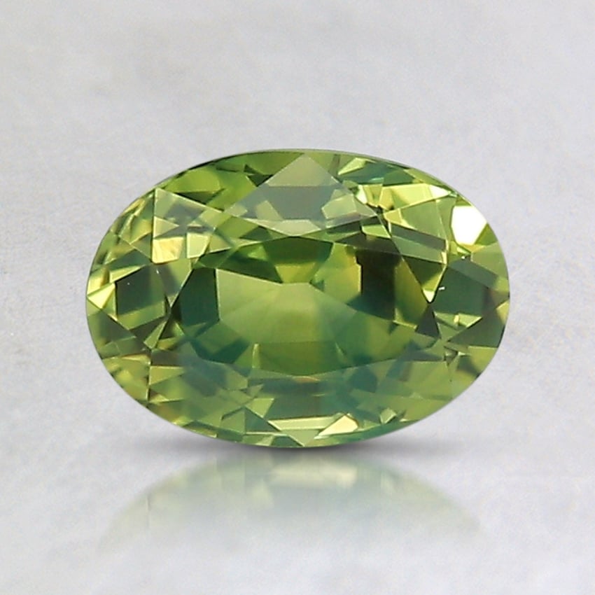 7.2x5.1mm Unheated Parti-Color Oval Australian Sapphire