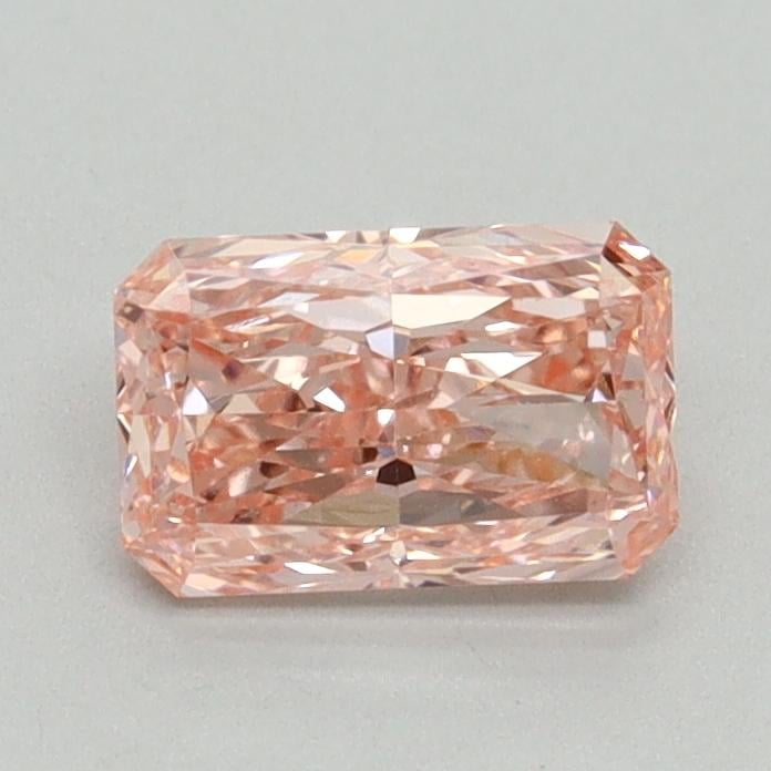 0.83 Ct. Fancy Vivid Pink Radiant Lab Grown Diamond