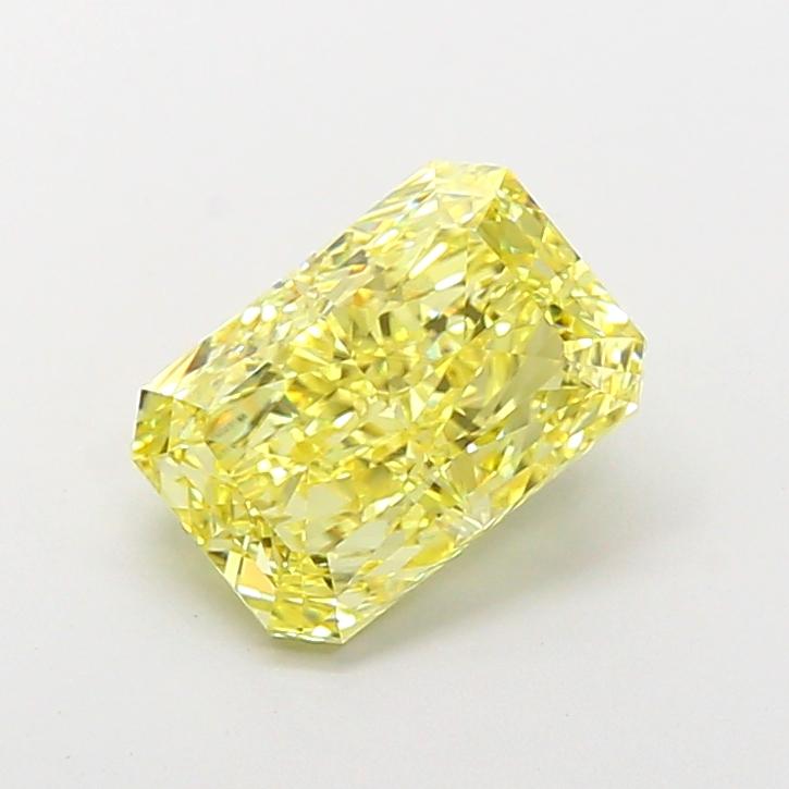 3.02 Ct. Fancy Intense Yellow Radiant Lab Grown Diamond