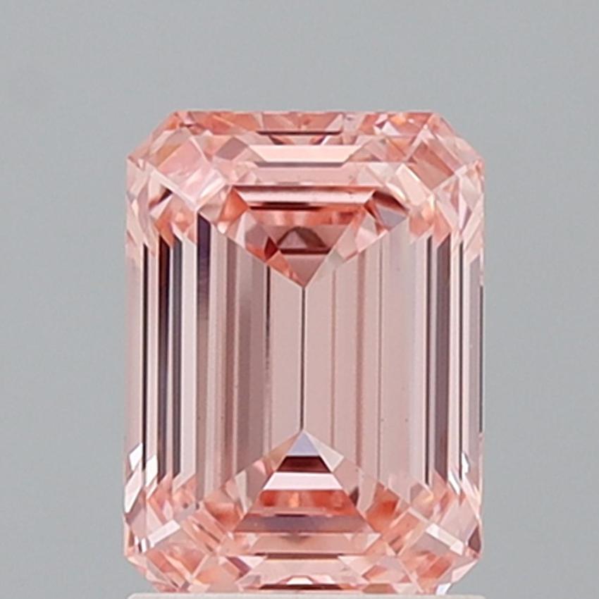 1.74 Ct. Fancy Intense Pink Emerald Lab Grown Diamond