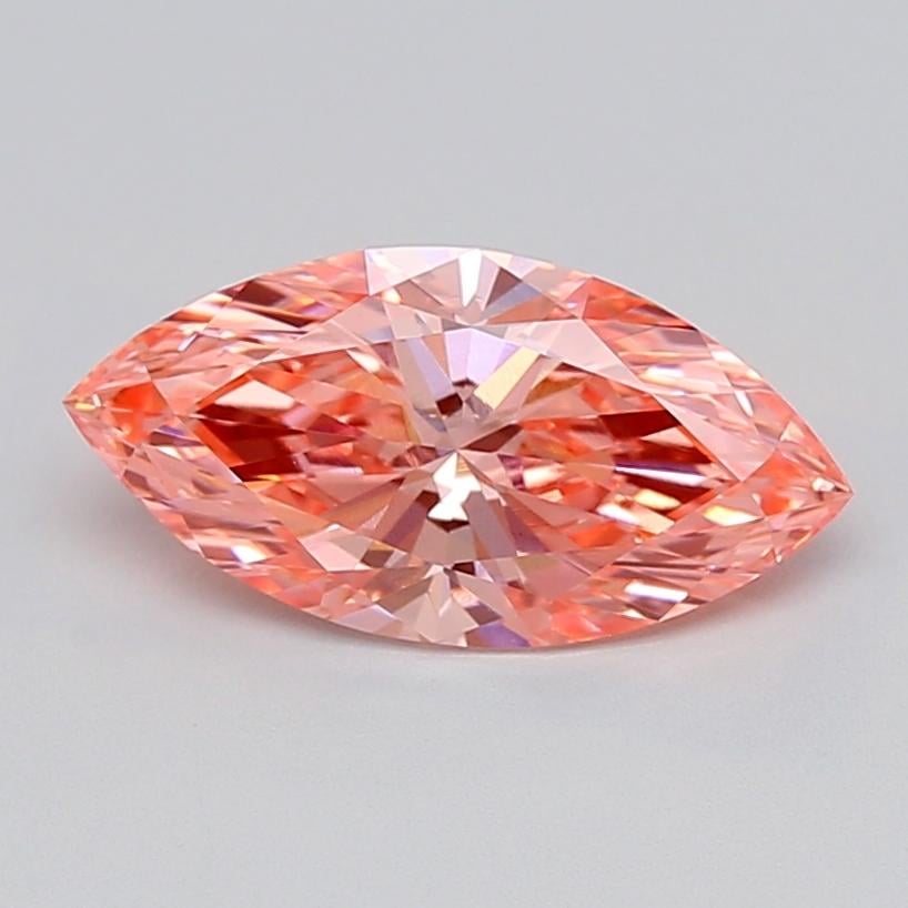 2.04 Ct. Fancy Vivid  Pink Marquise Lab Grown Diamond