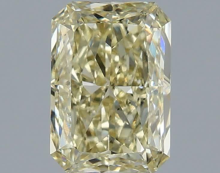 1.52 Ct. Light Yellow Radiant Lab Grown Diamond