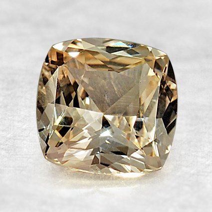7.1mm Peach Cushion Sapphire
