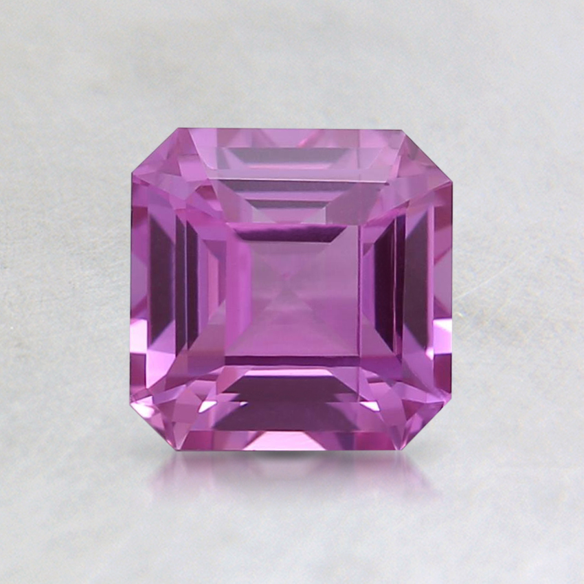5.6mm Premium Pink Asscher Sapphire