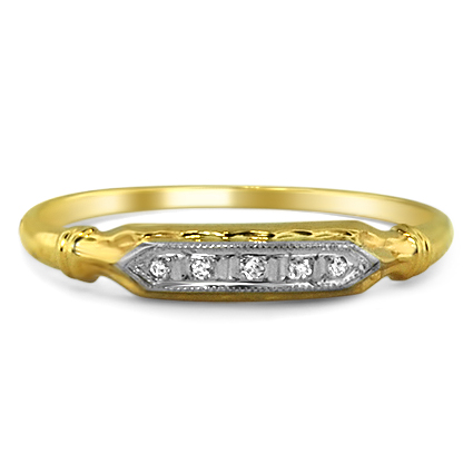 Retro Diamond Vintage Ring
