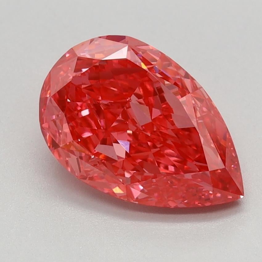 1.86 Ct. Fancy Vivid Pink Pear Lab Grown Diamond