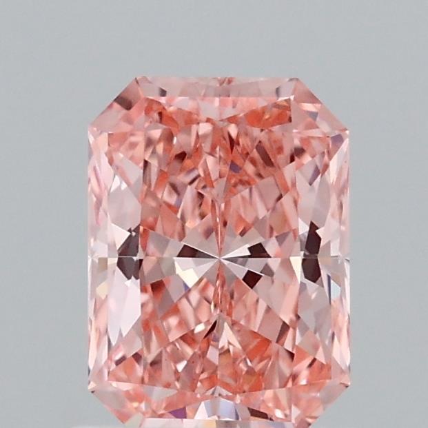 1.01 Ct. Fancy Vivid Pink Radiant Lab Grown Diamond