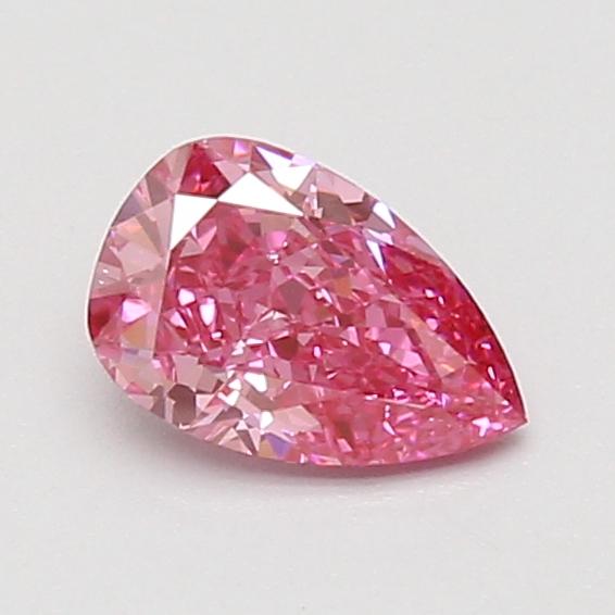0.73 Ct. Fancy Vivid Pink Pear Lab Grown Diamond