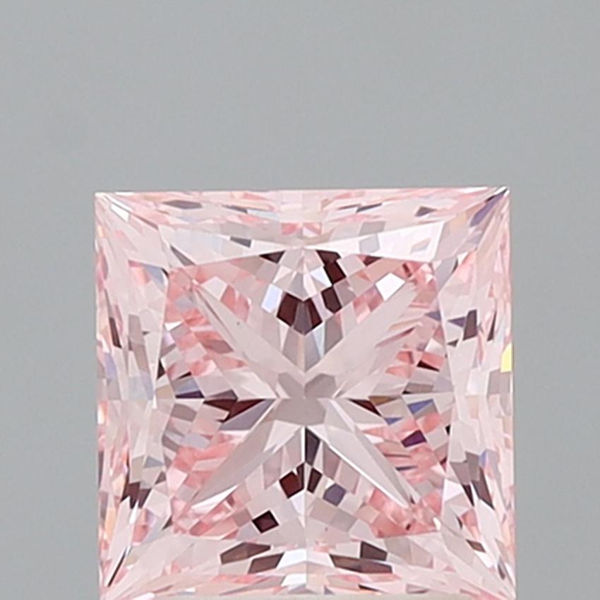 2.71 Ct. Fancy Intense Pink Princess Lab Grown Diamond