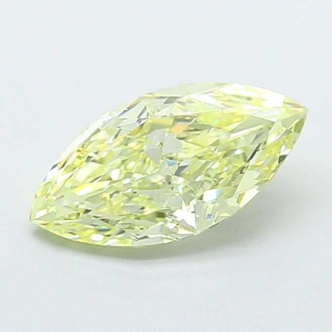 2.14 Ct. Fancy Yellow Marquise Lab Grown Diamond
