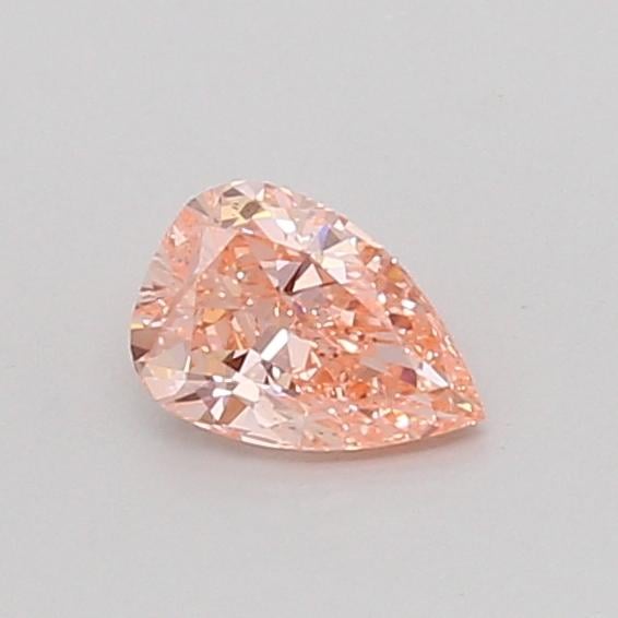 0.41 Ct. Fancy Vivid Pink Pear Lab Grown Diamond