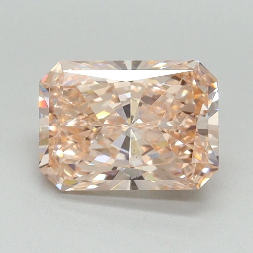 1.52 Ct. Fancy Intense Pink Radiant Lab Grown Diamond