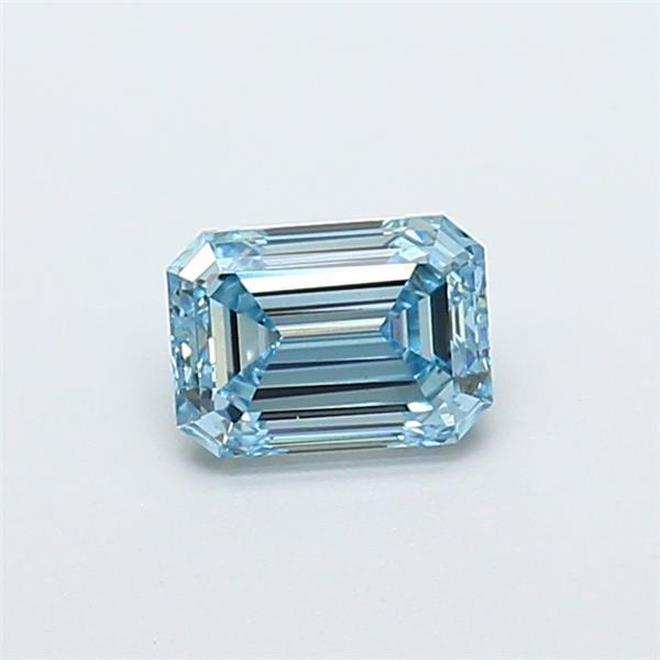 1.02 Ct. Fancy Intense Blue Emerald Lab Grown Diamond