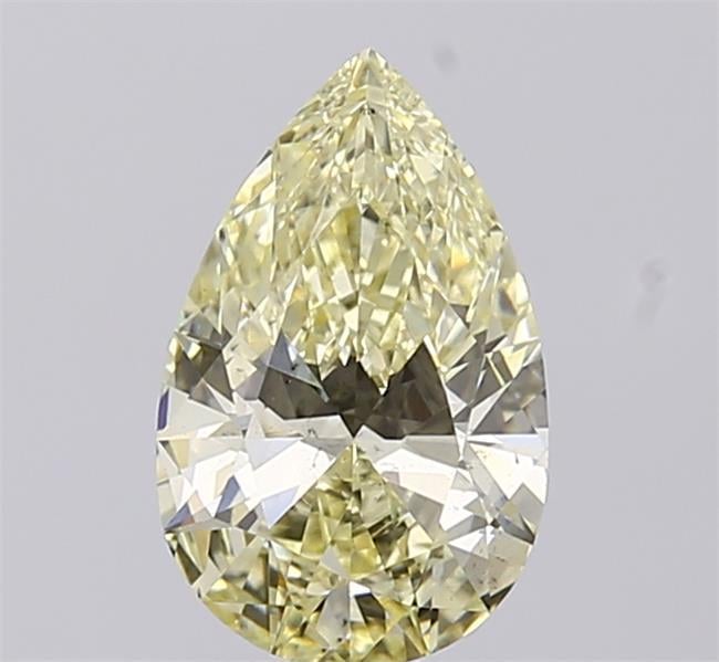 1.28 Ct. Fancy  Yellow Pear Lab Grown Diamond