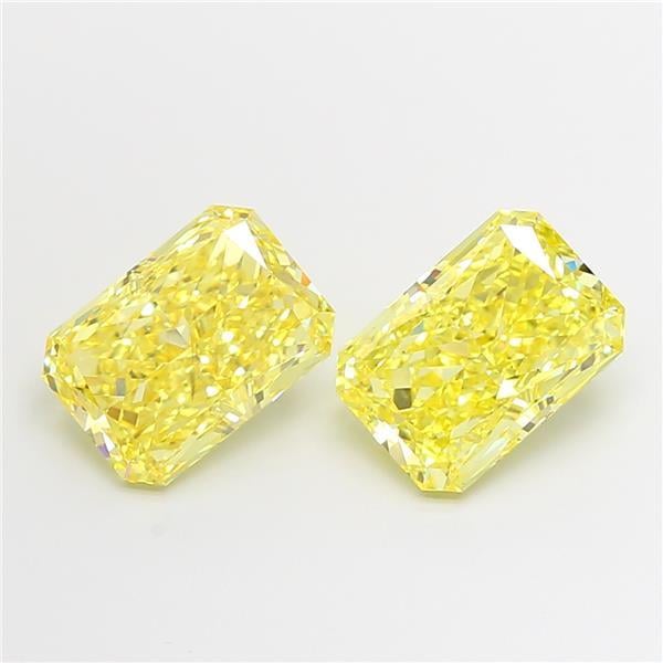 2.72 Ct. Fancy Intense Yellow Radiant Lab Grown Diamond
