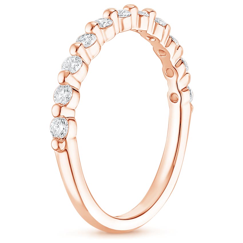 14K Rose Gold Marseille Diamond Ring (1/3 ct. tw.), large side view