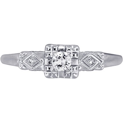 Art Deco Diamond Vintage Ring