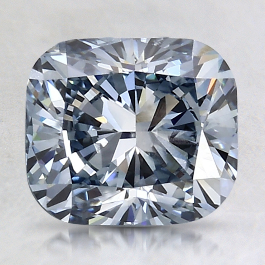 2.26 Ct. Fancy Blue Cushion Lab Grown Diamond