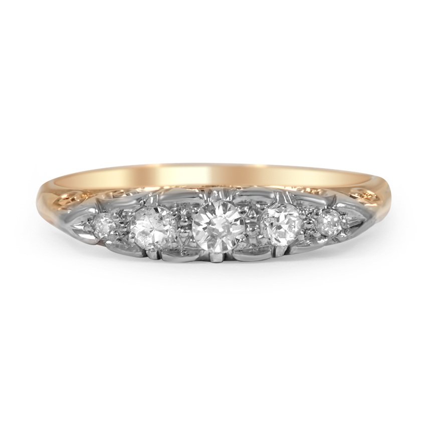 Art Nouveau Diamond Vintage Ring